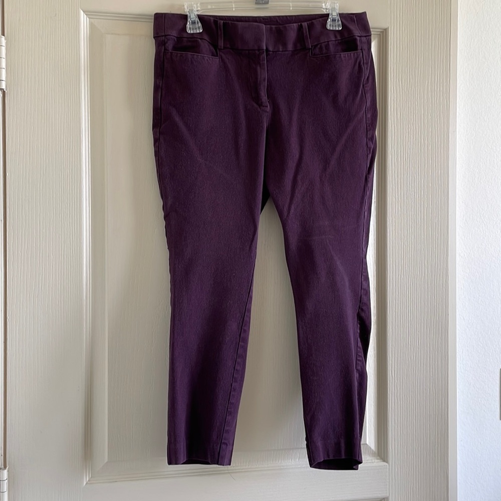 LOFT size 10 Skinny Ankle Pant